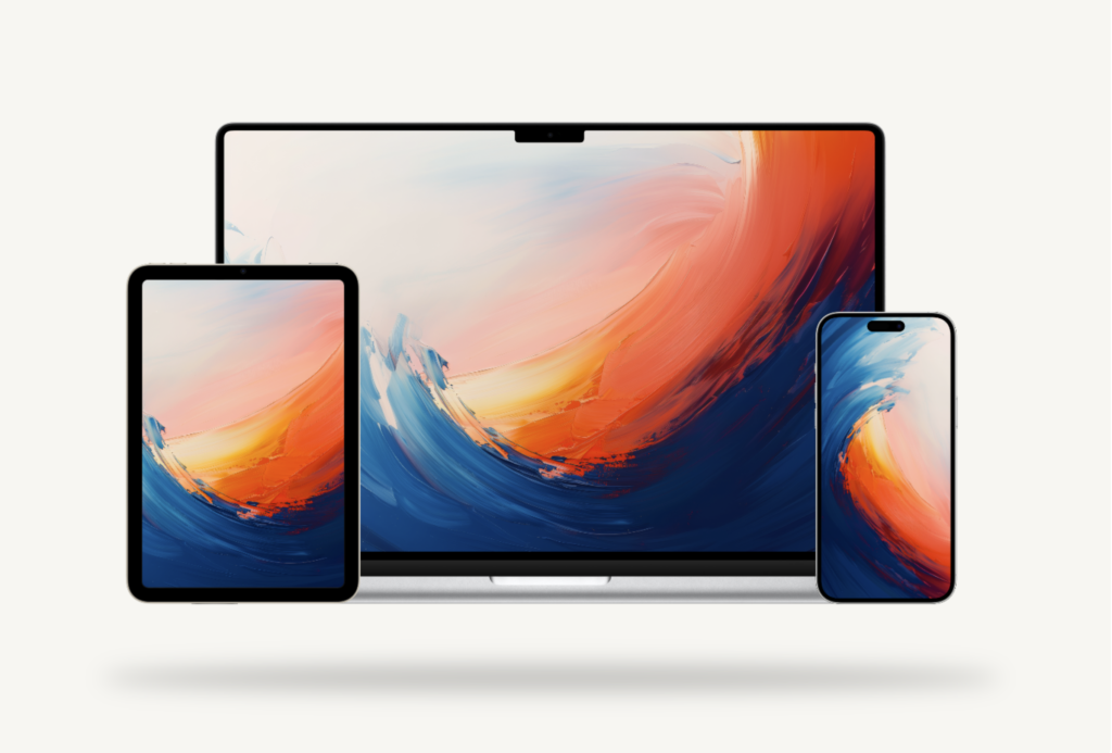 دانلود والپیپر جذاب آیفون مک آیپد